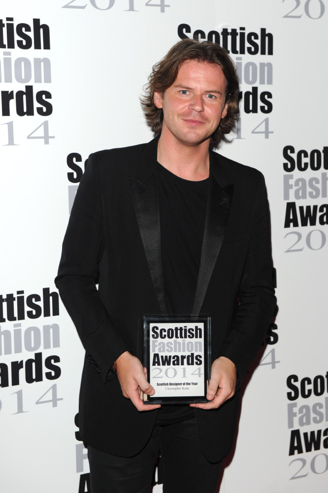 Christopher Kane at the Scottish Fashion Awards