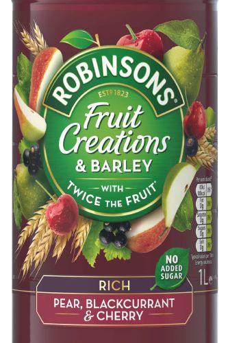 Robinsons Creations Pear, Blackcurrant and Cherry