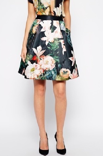 Ted Baker Skirt in Opulent Bloom Print