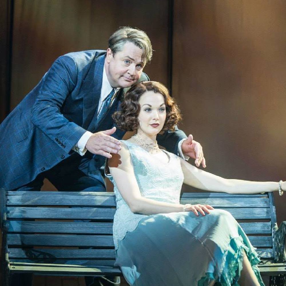 Michael Ball and Rebecca LaChance as Mack and Mabel