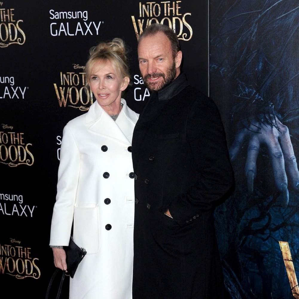 Sting and Trudie Styler 