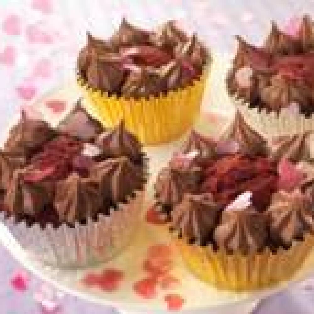Valentine Red Velvet Cup Cakes
