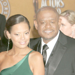Forest and Keisha Whitaker (Credit: Famous)