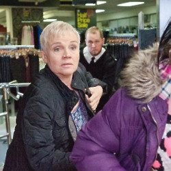 Brenda and Kerry decide to run / Credit: ITV