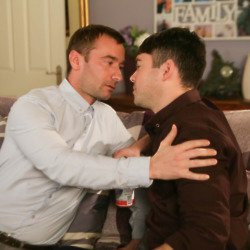 Corrie's Marcus Dent and Todd Grimshaw