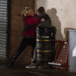 Beth takes on the bag thief / Credit: ITV