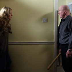 Roxy stops Phil from beating up Alfie