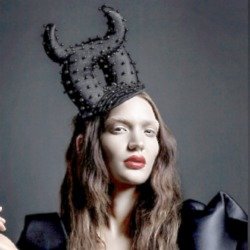 The first capsule headpiece collection is inspired by Maleficent