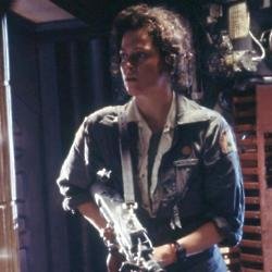 Sigourney Weaver as Ellen Ripley in the original Alien