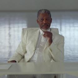 Morgan Freeman (here as God in Bruce Almighty) was given the Life Achievement Award