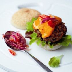 Red Leicester Burger Recipe
