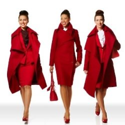 The Cabin Crew ladies will look sleek and stylish in their new uniforms