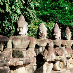 Banteay Chhmar is an 800-year old site