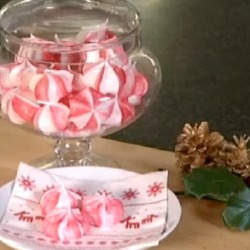 Ruth Clemens’ Candy Cane Meringues