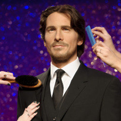 Christian Bale at Madame Tussauds