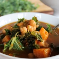 Vegan Chickpea And Kale Soup