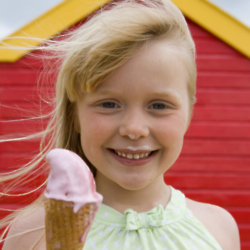 One in ten children have not had a ‘99 ice-cream at the beach