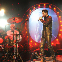 Adam Lambert and Queen guitarist, Brian May