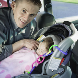 Are dads dangerous behind the wheel with lack of sleep?