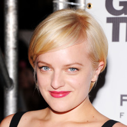 Elisabeth Moss went for a drastic change of colour recently