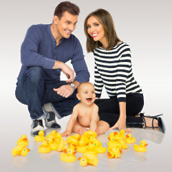 Bill and Giuliana Rancic with baby Duke