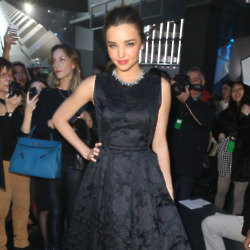 Miranda Kerr wore the H&M Conscious Exclusive collection at Paris Fashion Week