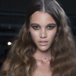 The SS13 House of Holland girl keeps her hair in perfect condition