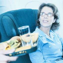 In-flight meals can lead to horror stories