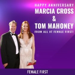 Marcia Cross and Tom Mahoney