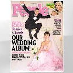 The magazine cover, with the hideous dress