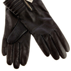 Karen Millen’s Zip Biker Leather Gloves – Buy Now!