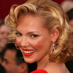 Katherine Heigl has the Hollywood glamour look down to a tee