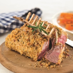 Spring Recipe: Lamb with a Rosemary Crust
