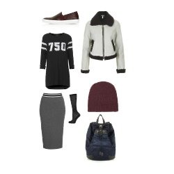 We love this sports luxe style at Topshop