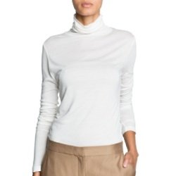 Turtleneck Wool-Blend Tops from Mango You Will Need this Season 