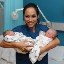 Myleene explained her ovaries were hurting after the day