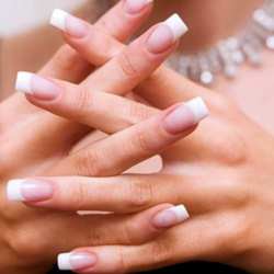 Modern Nail Art: French Manicure with a Twist...