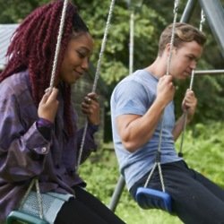 Naomi Ackie and Will Poulter star in The Score