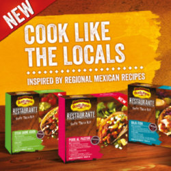 Cook like the locals with Old El Paso's Restaurante range