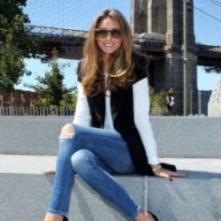 Olivia Palermo was styled by Mark Hill