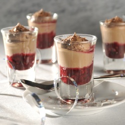 Saunders’ Simple Choccy Mousse Shots