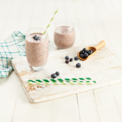 Blueberry & Almond butter Smoothie Recipe