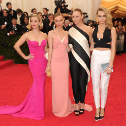 Stella McCartney at the Met Ball with Reese Witherspoon, Kate Bosworth and Cara Delevingne