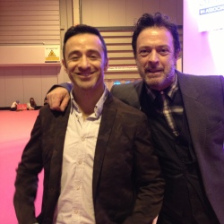 Ren Pearce and Andrew Fionda at the Clothes Show Live