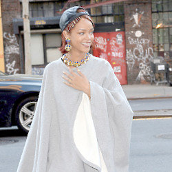 Rihanna out and and about in New York City
