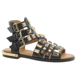 River Island Parch Gladiator Heavy Studded Sandals