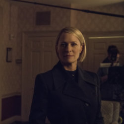 Robin Wright returns as President Claire Underwood / Credit: Netflix