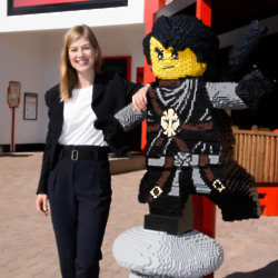 Rosamund Pike at Legoland