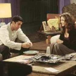 Ross & Rachel in Friends