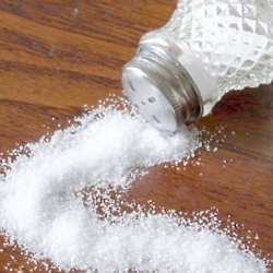 Too much salt is not good for our health